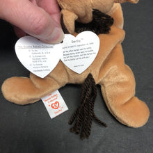 Load image into Gallery viewer, Derby the Horse Beanie Baby w/ Fringe Mane
