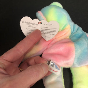 B.B. Bear the Birthday Bear Beanie Baby