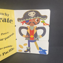 Load image into Gallery viewer, Muddle and Match Adventure: A Mix-and-Match Book -board
