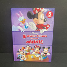 Load image into Gallery viewer, 5-Minute Stories Starring Minnie (Disney Mickey &amp; Friends) -character hardcover
