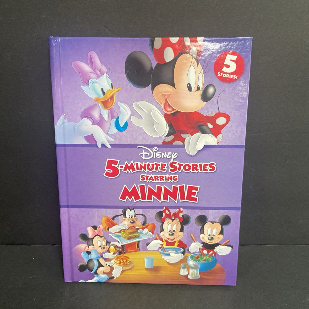 5-Minute Stories Starring Minnie (Disney Mickey & Friends) -character hardcover