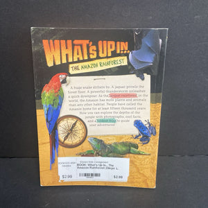 What's Up In... The Amazon Rainforest (Ginjer L. Clarke) (Notable Place) (Environment) -educational paperback