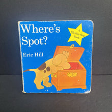 Load image into Gallery viewer, Where&#39;s Spot? (Eric Hill) (Lift-The-Flap) -character board
