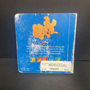 Where's Spot? (Eric Hill) (Lift-The-Flap) -character board