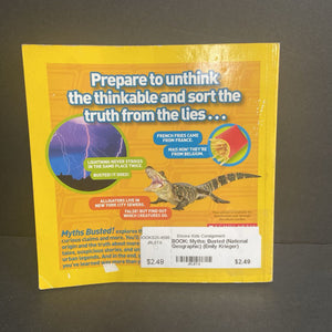 Myths: Busted (National Geographic) (Emily Krieger) (Facts) -educational paperback
