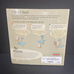 The Pigeon Finds a Hot Dog! (Mo Willems) -character reader paperback