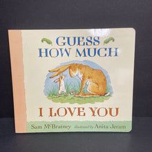 Load image into Gallery viewer, Guess How Much I Love You (Sam McBratney) -board
