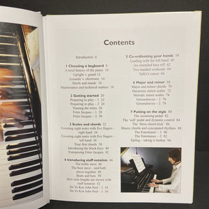 Learn to Play The Piano and Keyboard: A Step-by-Step Guide w/ Interactive DVD (Nick Freeth) (Music) -instructional hardcover