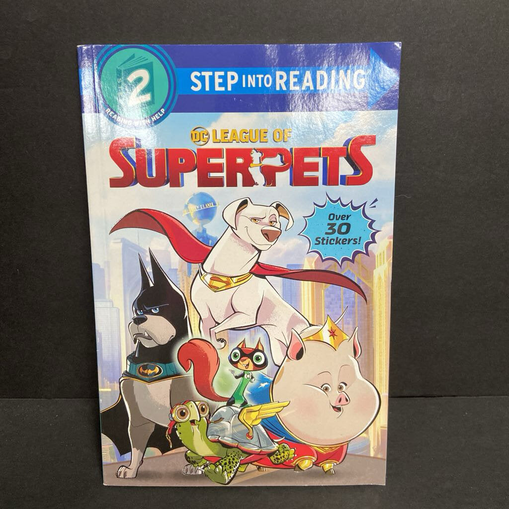 DC League of Super-Pets (Step Into Reading Level 2) (DC Comics) -character reader paperback