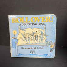 Load image into Gallery viewer, Roll Over!: A Counting Song (Math) -educational board

