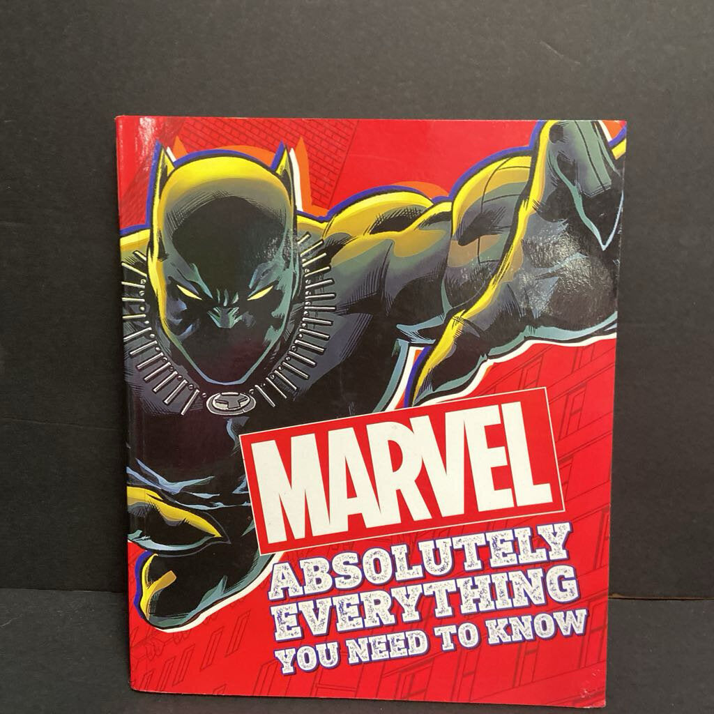 Marvel Absolutely Everything You Need to Know (DK) (Adam Bray, Lorraine Cink, John Sazaklis, Sven Wilson) -character paperback