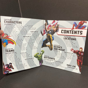Marvel Absolutely Everything You Need to Know (DK) (Adam Bray, Lorraine Cink, John Sazaklis, Sven Wilson) -character paperback