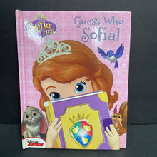 Load image into Gallery viewer, Guess Who, Sofia! (Sofia the First) (Disney) (Lift-The-Flap) -character hardcover
