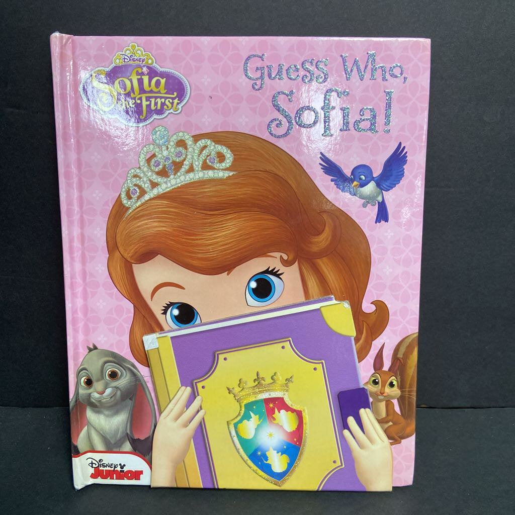 Guess Who, Sofia! (Sofia the First) (Disney) (Lift-The-Flap) -character hardcover