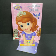Load image into Gallery viewer, Guess Who, Sofia! (Sofia the First) (Disney) (Lift-The-Flap) -character hardcover
