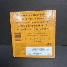 Load image into Gallery viewer, Country Animals (Lucy Cousins) -touch &amp; feel board
