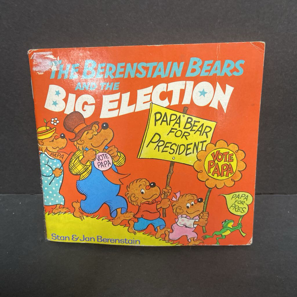 The Berenstain Bears and the Big Election (Stan & Jan Berenstain) -character paperback