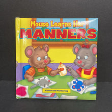 Load image into Gallery viewer, Mouse Learns Her Manners: Values and Nurturing -board
