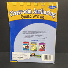 Load image into Gallery viewer, Classroom Authoring: Guided Writing (Grade 1) (Language) -workbook paperback
