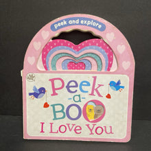 Load image into Gallery viewer, Peek-A-Boo I Love You -board
