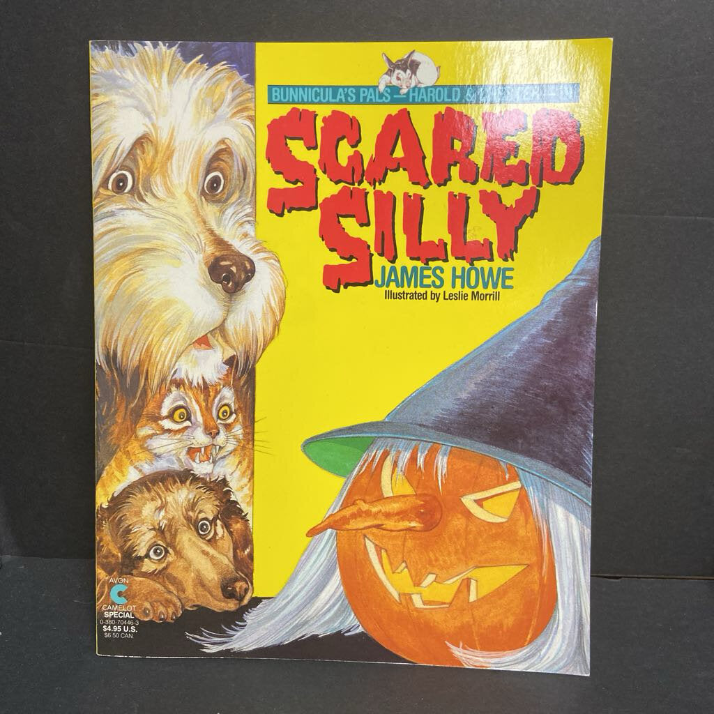 Scared Silly (Bunnicula's Pals Harold & Chester In...) (James Howe) (Season: Fall, Holiday: Halloween) -character paperback