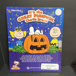 It's The Great Pumpkin, Charlie Brown (Peanuts) (Charles M. Schulz) (Season: Fall, Holiday: Halloween) -character look & find hardcover