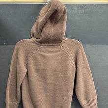Load image into Gallery viewer, boys baby gap brwn hooded zip sweatshirt

