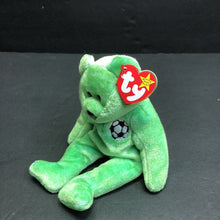 Load image into Gallery viewer, Kicks the Soccer Bear Beanie Baby
