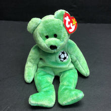 Load image into Gallery viewer, Kicks the Soccer Bear Beanie Baby
