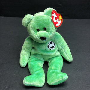 Kicks the Soccer Bear Beanie Baby