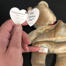 Load image into Gallery viewer, 1999 Signature Bear Beanie Baby
