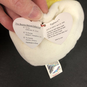 Eggbert the Chick Beanie Baby