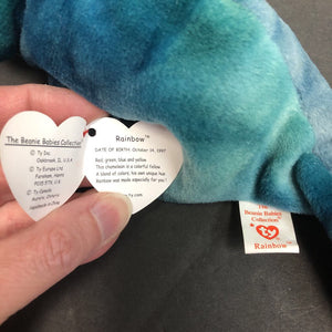 Rainbow the Chameleon Beanie Baby