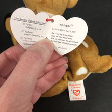 Load image into Gallery viewer, Whisper the Deer Beanie Baby
