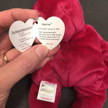 Load image into Gallery viewer, Valentina the Heart Bear Beanie Baby
