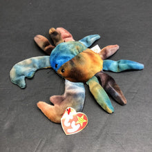 Load image into Gallery viewer, Claude the Crab Beanie Baby
