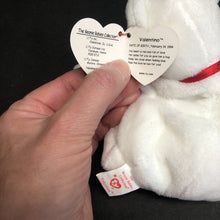 Load image into Gallery viewer, Valentino the Heart Bear Beanie Baby

