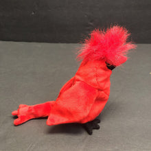Load image into Gallery viewer, Mac the Cardinal Beanie Baby
