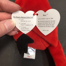 Load image into Gallery viewer, Mac the Cardinal Beanie Baby

