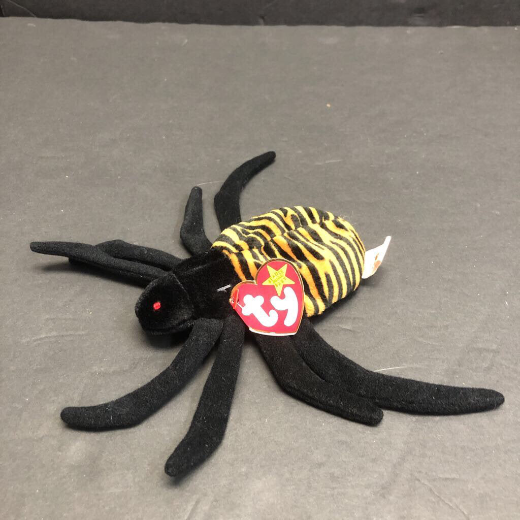 Spinner the Spider Beanie Baby