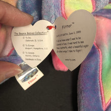 Load image into Gallery viewer, Flitter the Butterfly Beanie Baby
