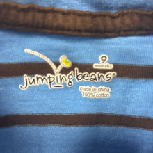 Load image into Gallery viewer, Striped Button Onesie
