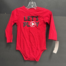Load image into Gallery viewer, &quot;Let&#39;s Play&quot; Onesie
