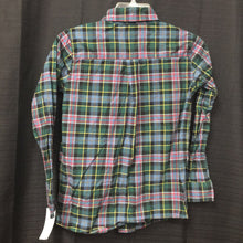 Load image into Gallery viewer, Plaid Button Down Shirt

