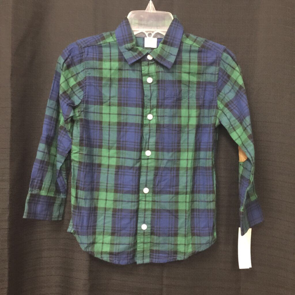 Plaid Button Down Shirt