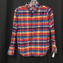 Load image into Gallery viewer, Plaid Button Down Shirt
