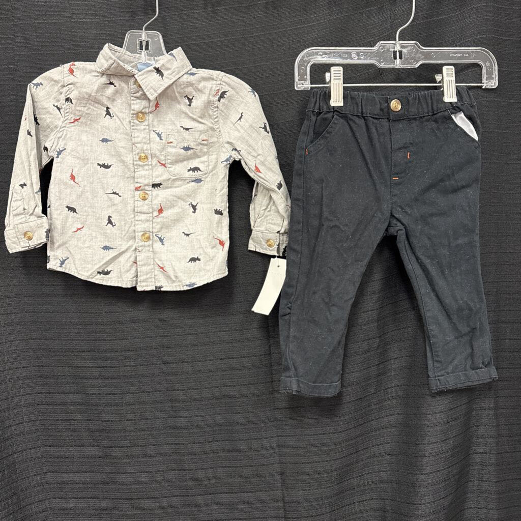 2pc Dinosaur Outfit (Little Lad)