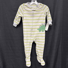 Load image into Gallery viewer, Striped Dinosaur Sleepwear
