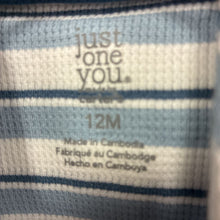 Load image into Gallery viewer, Striped Hooded Onesie
