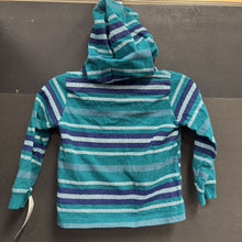 Load image into Gallery viewer, Striped Hooded Dog Shirt
